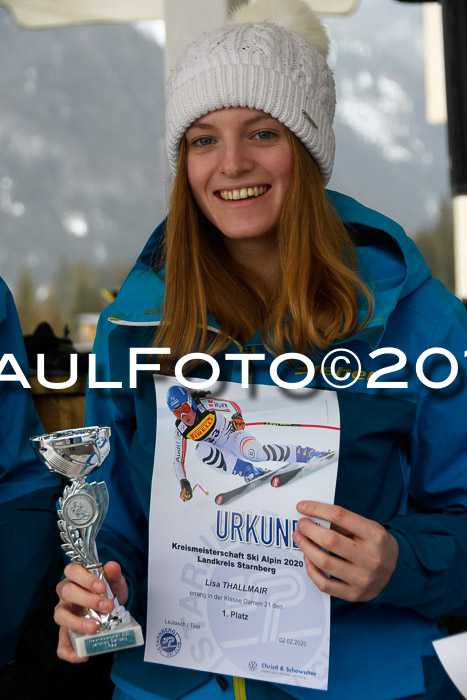 Starnberger Skikreismeisterschaft Leutasch 02.02.2020
