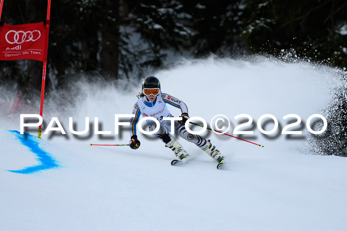 FIS Super-G, Damen + Herren, Rennen 1 + 2, 13.02.2020