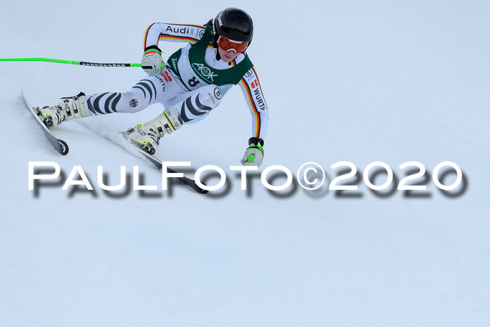 FIS Super-G, Damen + Herren, Rennen 1 + 2, 13.02.2020