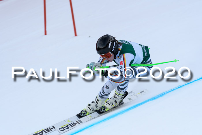 FIS Super-G, Damen + Herren, Rennen 1 + 2, 13.02.2020