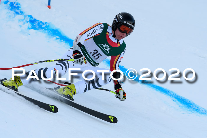 FIS Super-G, Damen + Herren, Rennen 1 + 2, 13.02.2020