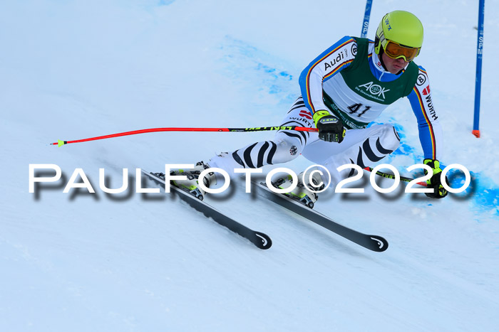 FIS Super-G, Damen + Herren, Rennen 1 + 2, 13.02.2020