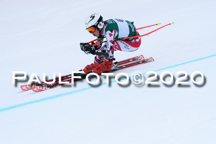 FIS Super-G, Damen + Herren, Rennen 1 + 2, 13.02.2020