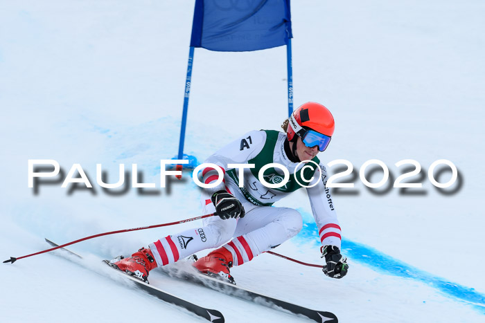 FIS Super-G, Damen + Herren, Rennen 1 + 2, 13.02.2020