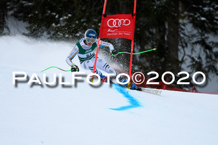FIS Super-G, Damen + Herren, Rennen 1 + 2, 13.02.2020
