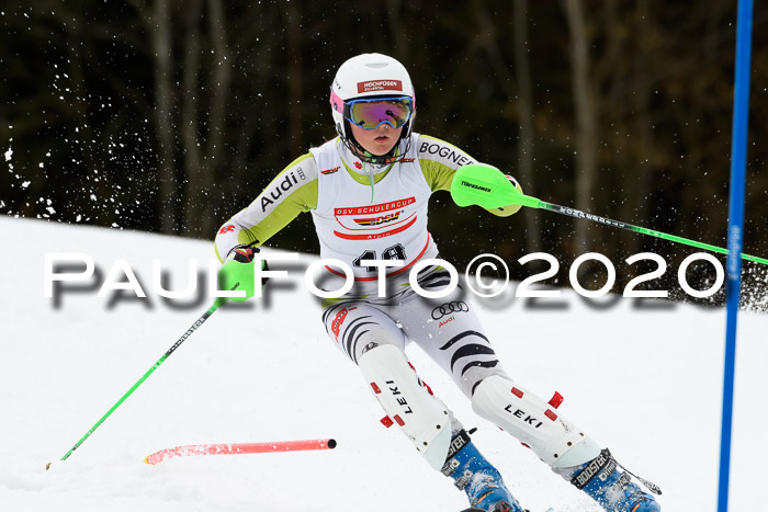 DSV Schülercup U14 IX SL 16.02.2020