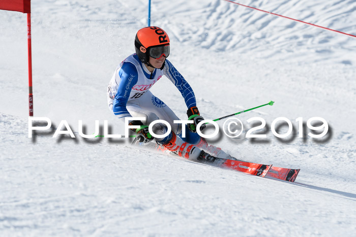 Münchner Schülermeisterschaft Riesenslalom 22.02.2020