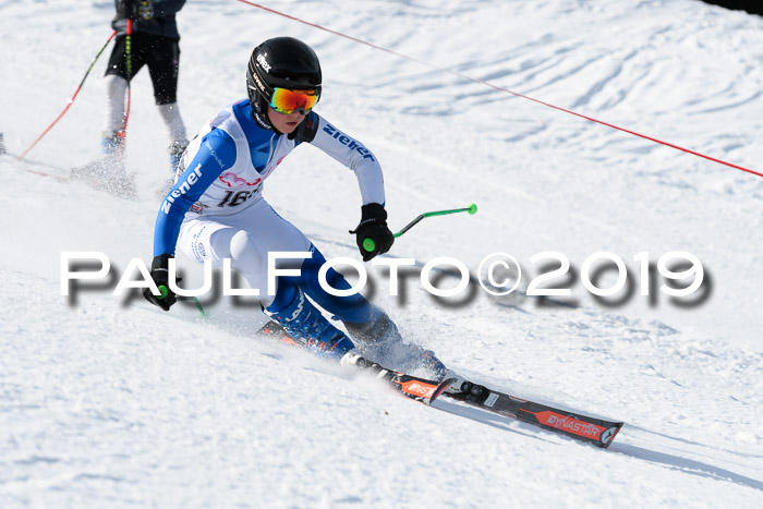 Münchner Schülermeisterschaft Riesenslalom 22.02.2020