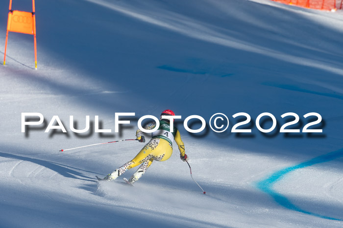 FIS, Int. Dt. Meisterschaft Training 1 +2 Abfahrt, Damen + Herren 20.03.2022