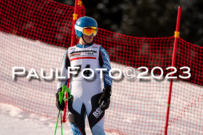 DSV ELK Schülercup Alpin U16 RS, 12.01.2023