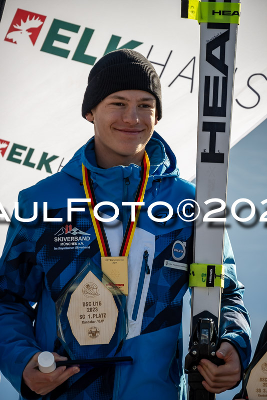 DSV ELK Schülercup Alpin U16  2x SG, 12.02.2023