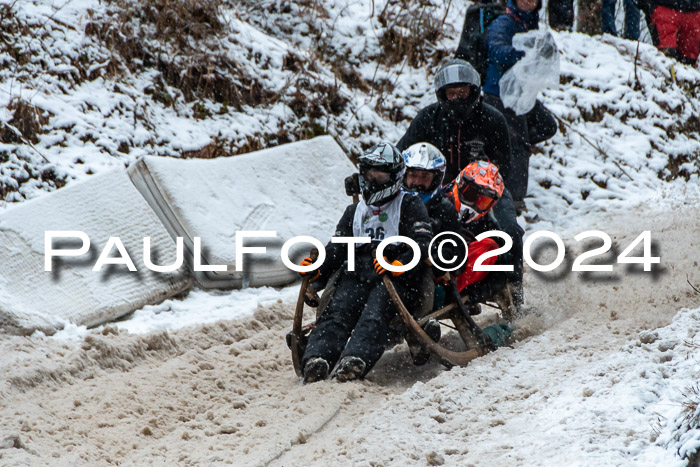 53. Hornschlittenrennen Partenkirchen, 06.01.2024