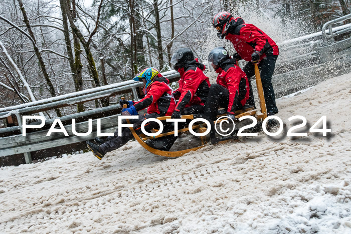 53. Hornschlittenrennen Partenkirchen, 06.01.2024