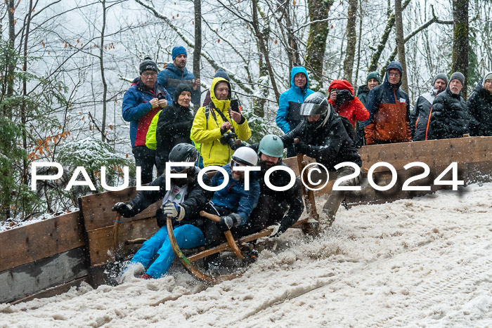 53. Hornschlittenrennen Partenkirchen, 06.01.2024