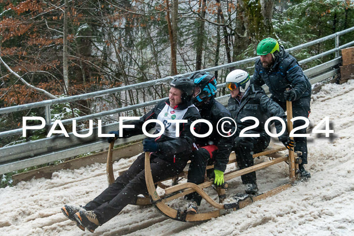 53. Hornschlittenrennen Partenkirchen, 06.01.2024