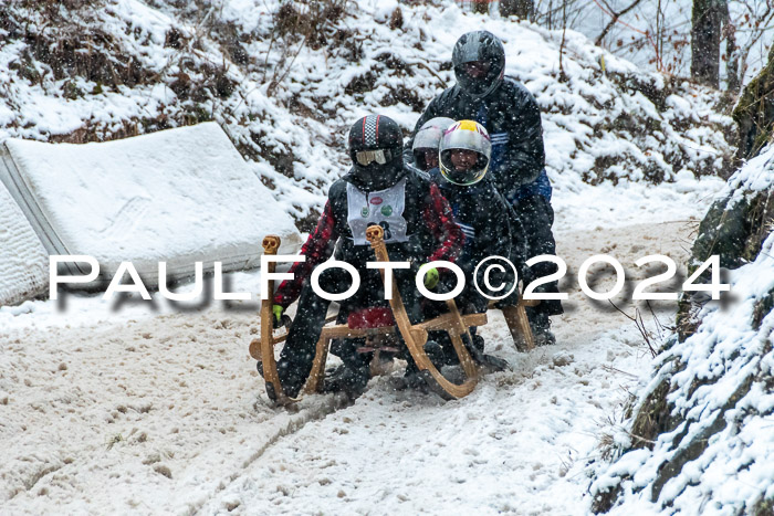 53. Hornschlittenrennen Partenkirchen, 06.01.2024
