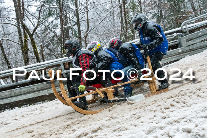 53. Hornschlittenrennen Partenkirchen, 06.01.2024
