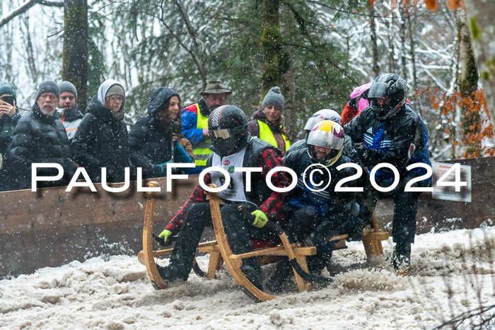 53. Hornschlittenrennen Partenkirchen, 06.01.2024