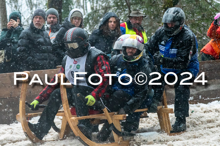 53. Hornschlittenrennen Partenkirchen, 06.01.2024