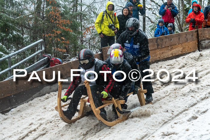 53. Hornschlittenrennen Partenkirchen, 06.01.2024