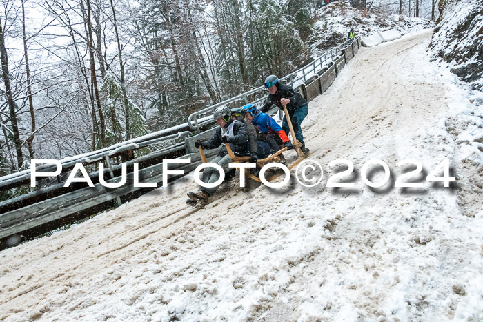 53. Hornschlittenrennen Partenkirchen, 06.01.2024