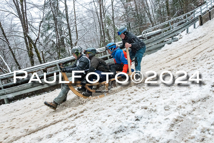 53. Hornschlittenrennen Partenkirchen, 06.01.2024