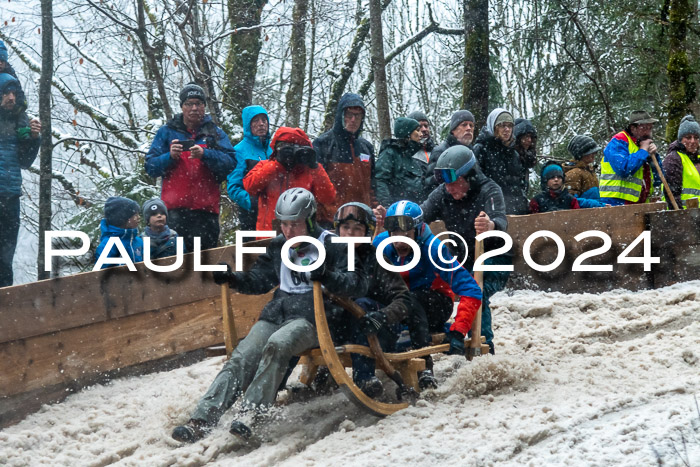 53. Hornschlittenrennen Partenkirchen, 06.01.2024