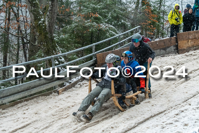 53. Hornschlittenrennen Partenkirchen, 06.01.2024