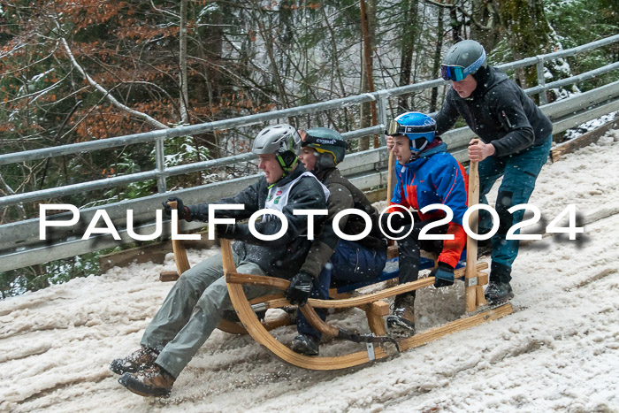 53. Hornschlittenrennen Partenkirchen, 06.01.2024