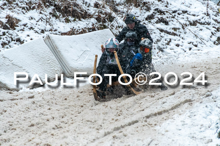 53. Hornschlittenrennen Partenkirchen, 06.01.2024