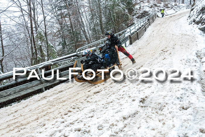 53. Hornschlittenrennen Partenkirchen, 06.01.2024