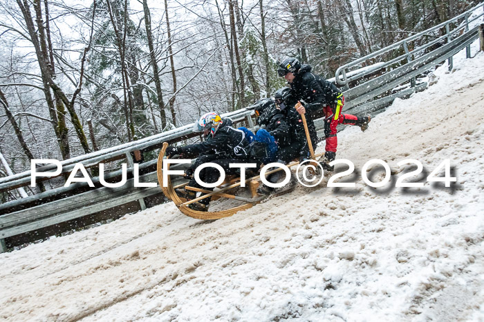 53. Hornschlittenrennen Partenkirchen, 06.01.2024