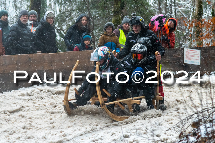53. Hornschlittenrennen Partenkirchen, 06.01.2024