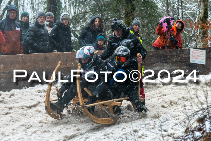 53. Hornschlittenrennen Partenkirchen, 06.01.2024