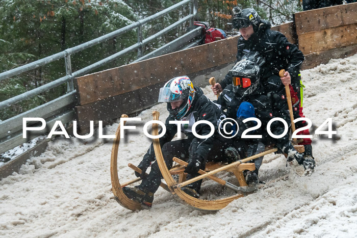 53. Hornschlittenrennen Partenkirchen, 06.01.2024