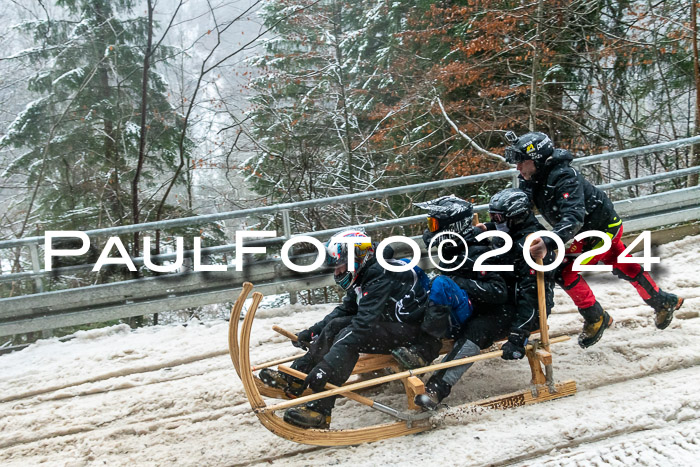 53. Hornschlittenrennen Partenkirchen, 06.01.2024