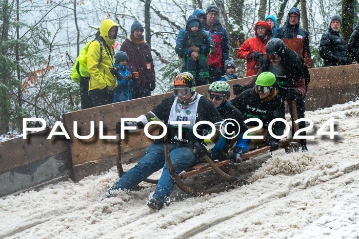 53. Hornschlittenrennen Partenkirchen, 06.01.2024