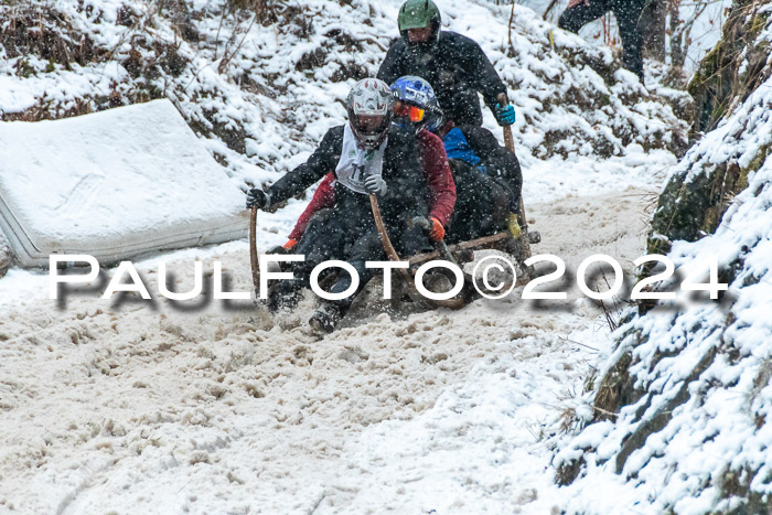 53. Hornschlittenrennen Partenkirchen, 06.01.2024