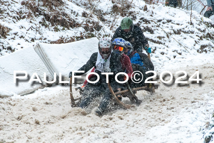53. Hornschlittenrennen Partenkirchen, 06.01.2024