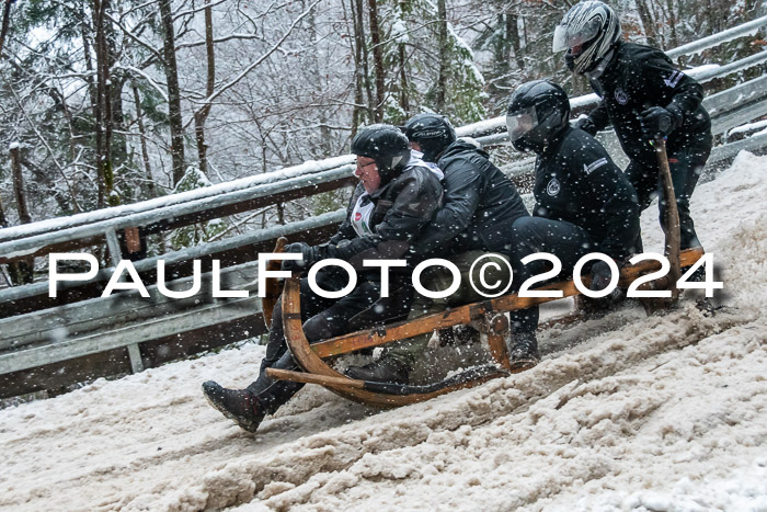 53. Hornschlittenrennen Partenkirchen, 06.01.2024