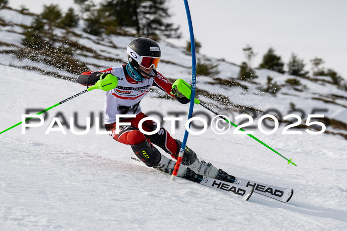 DSV ELK Schülercup Alpin U14 SL, 22.02.2025