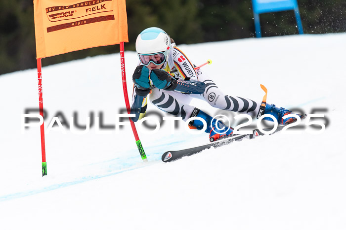 DSV ELK Schülercup Alpin U14 SL, 22.02.2025