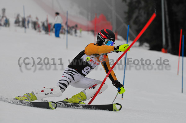 Bayerische SchŸlermeisterschaft Slalom 2011