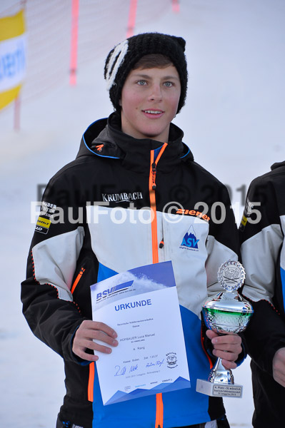 Bay. Schülermeisterschaft SL 2015