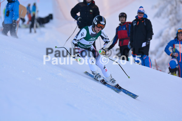 NJC Rennen Herren SK Super-G 2015