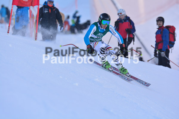 NJC Rennen Herren SK Super-G 2015