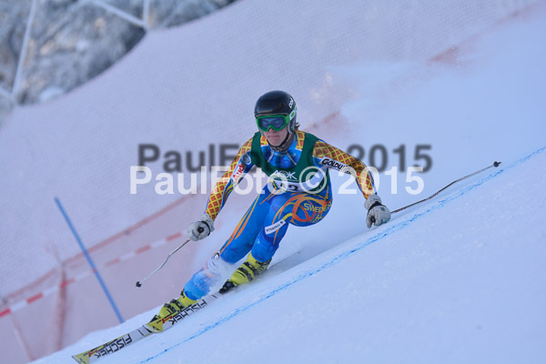 NJC Rennen Herren SK Super-G 2015