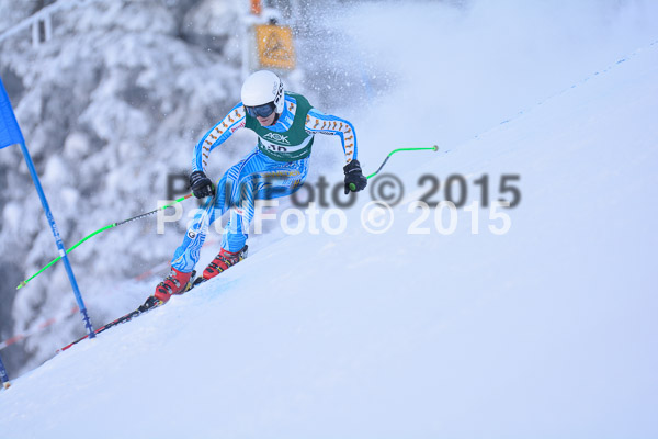 NJC Rennen Herren SK Super-G 2015