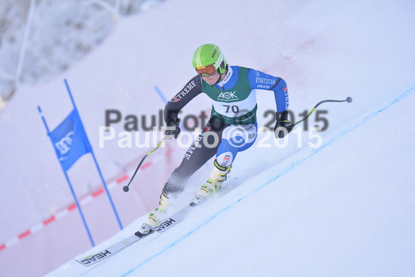 NJC Rennen Herren SK Super-G 2015