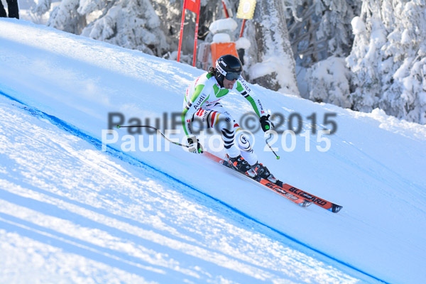 NJC Rennen Herren SK Super-G 2015
